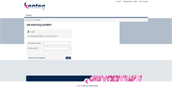 Desktop Screenshot of expertbij.kenteq.nl